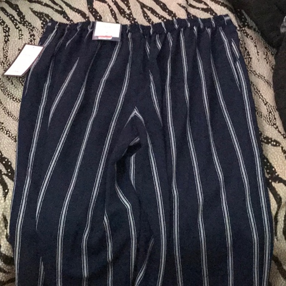 Charter club blue stripe Women’s pants